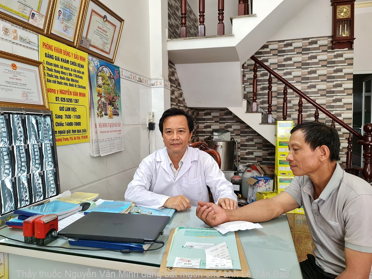 Thầy thuốc trị thoát vị đĩa đệm 